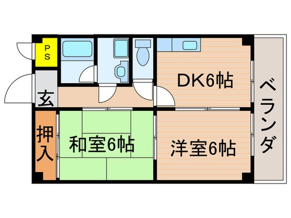 エム‘ズ京都洛西の物件間取画像